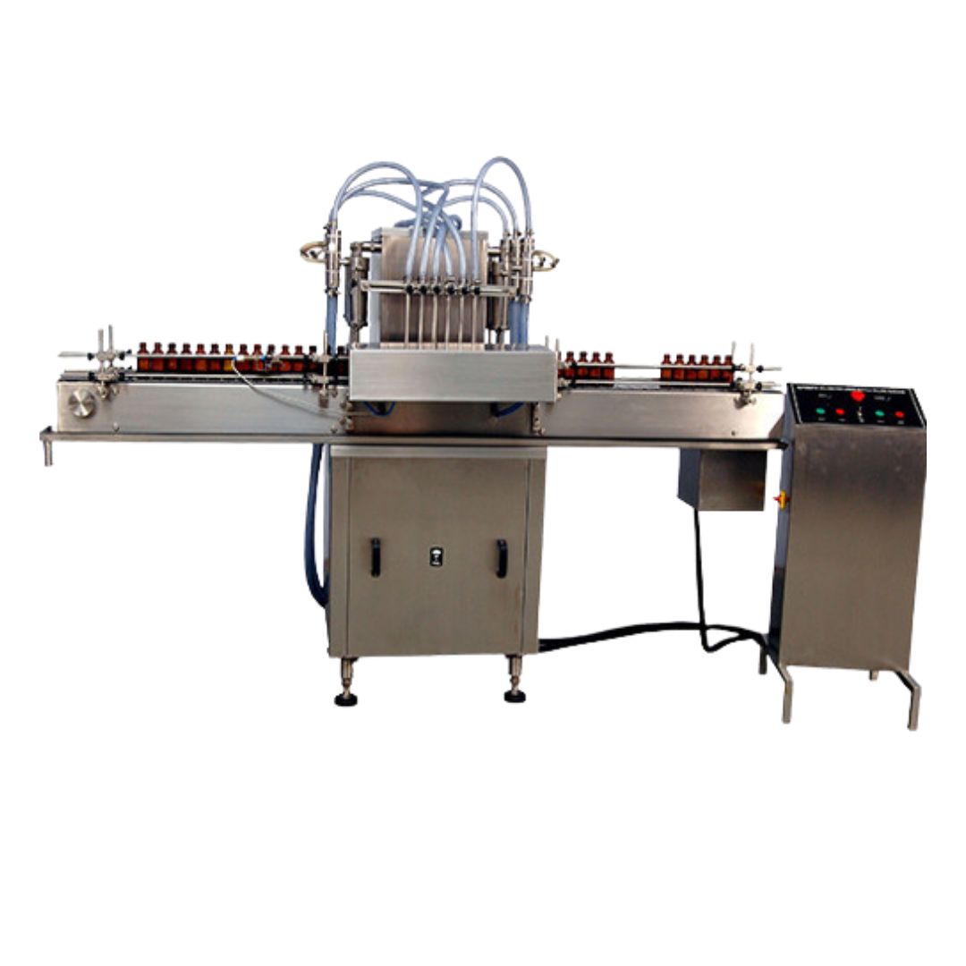 Automatic Liquid Filling Machine With Conveyor