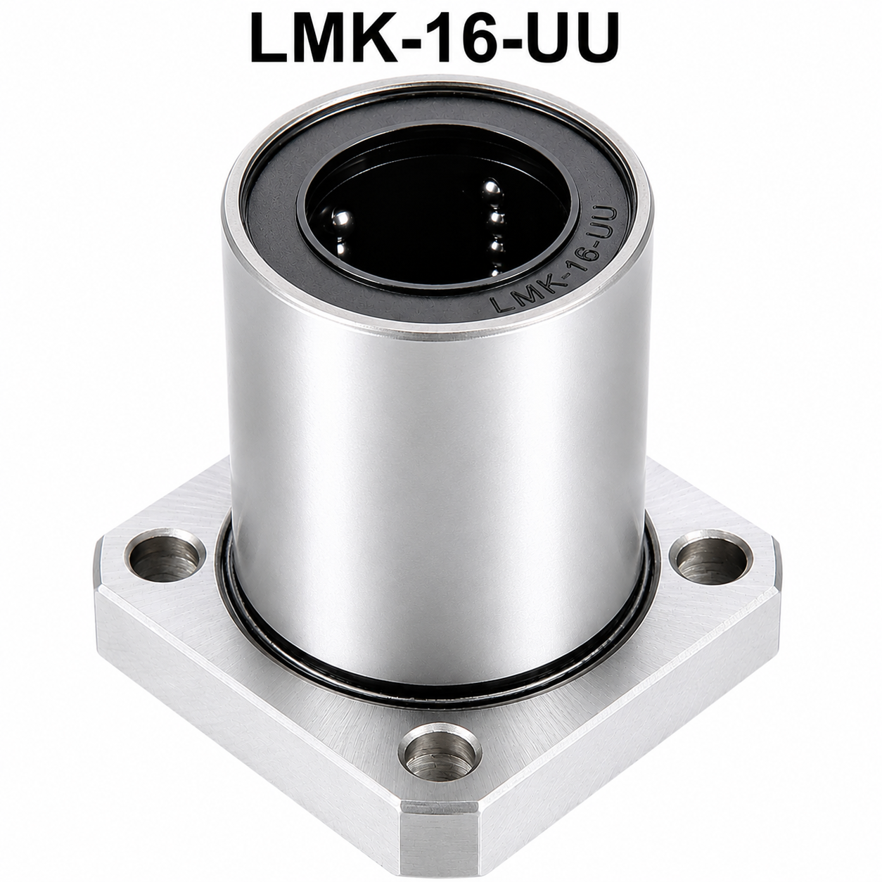 LMK16UU Square Flange Linear Ball Bearing – 1 Pc