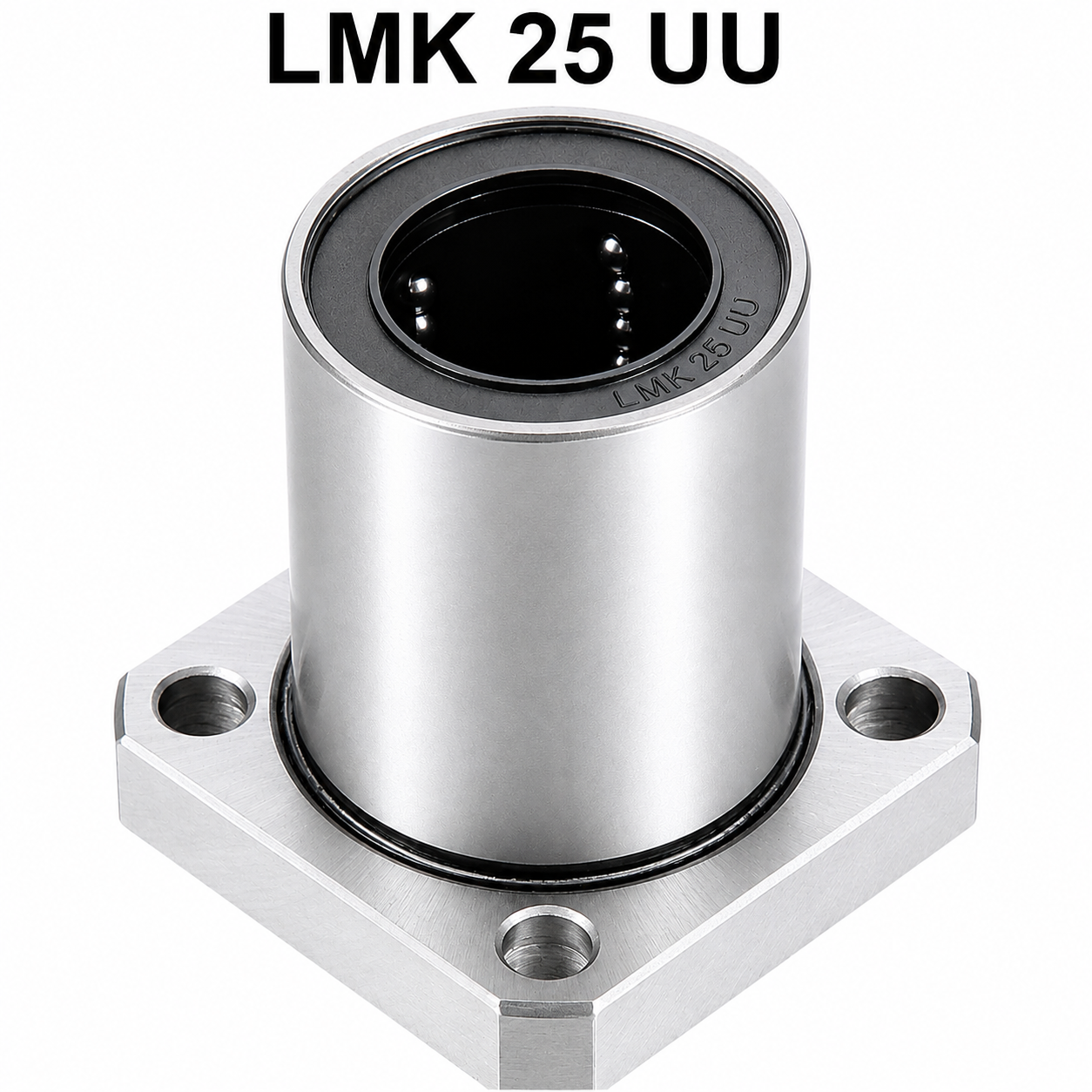 LMK25UU Square Flange Linear Ball Bearing – 1 Pc